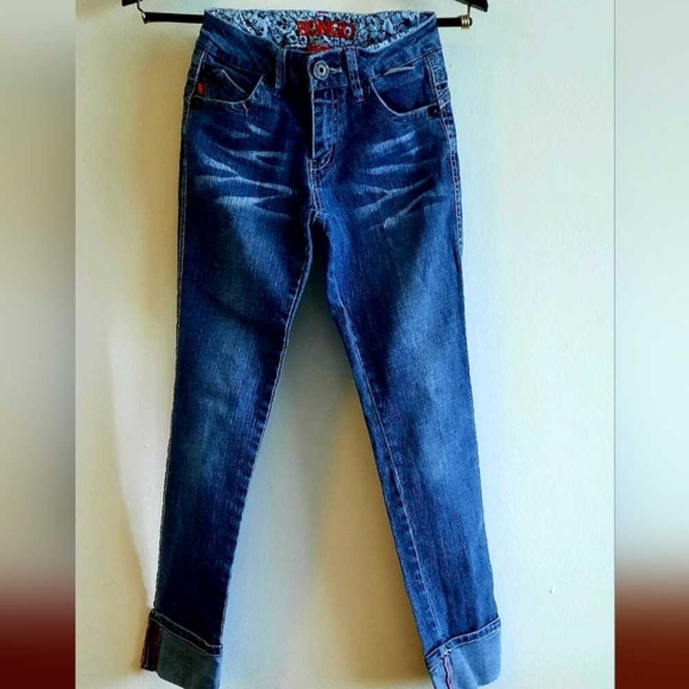 BONGO GIRLS SIZE 10 JEAN CAPRI